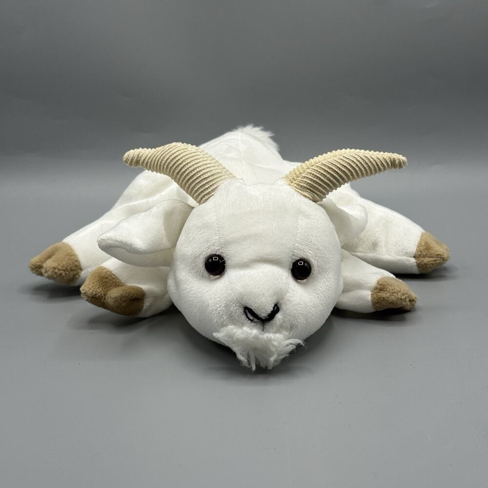 Caltoy White Goat 10" Plush Hand Puppet